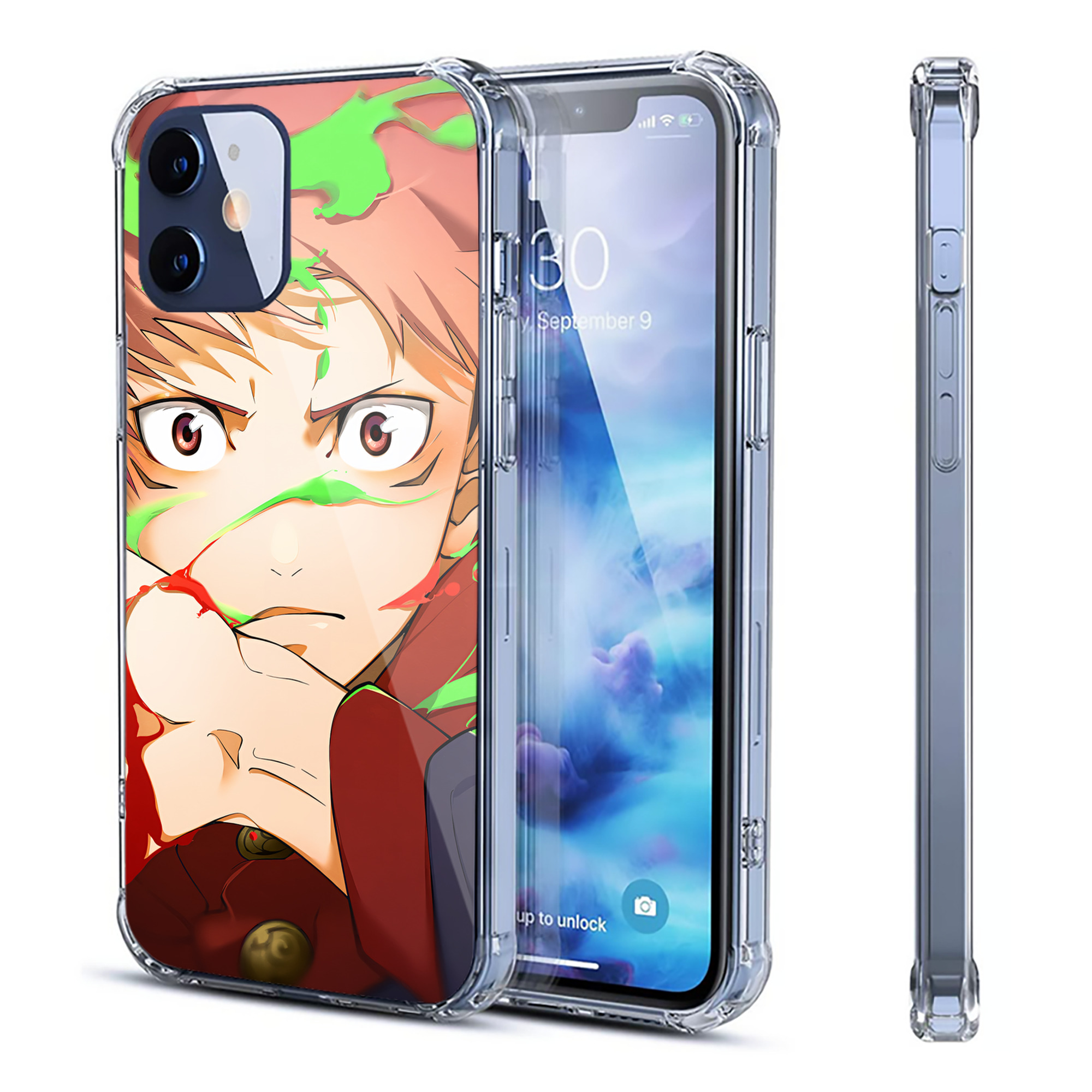 （画像用） SPY×FAMILY间谍家家酒 【iPhone 12シリーズ対応】透明スマホケース（クリアソフトケース）